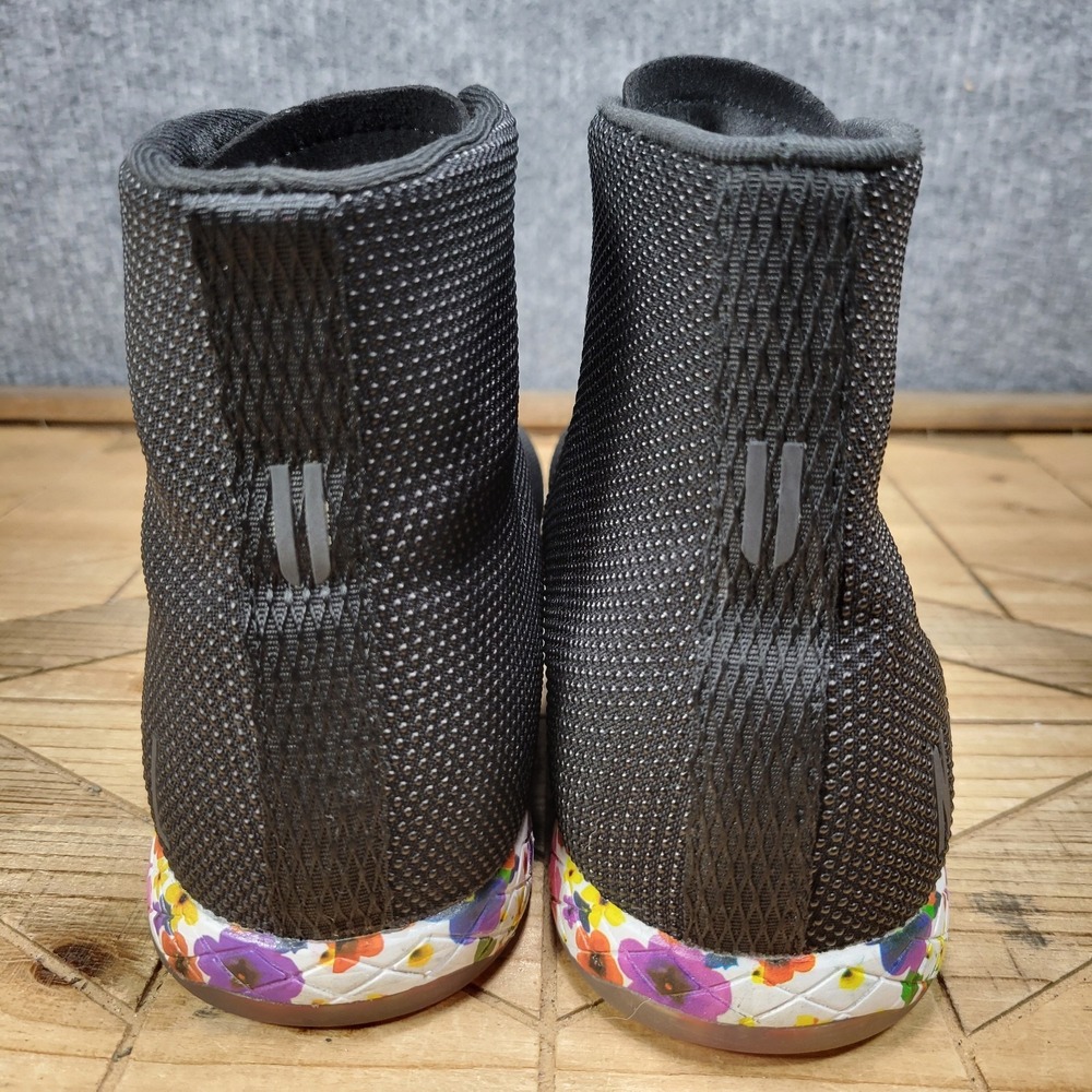 NOBULL Outwork High-Top Trainer Black Daisy Floral Men's Size 10 Rare CrossFit - Picture 7 of 13